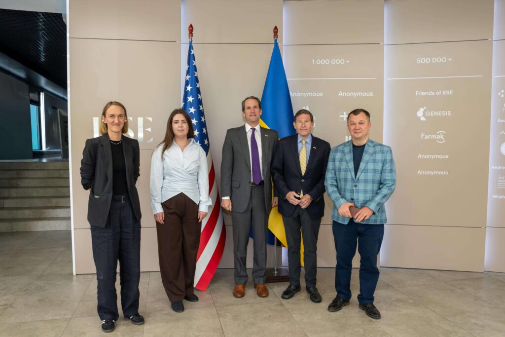 KSE hosted a briefing for members of the U.S. Congress on strengthening sanctions against Russia