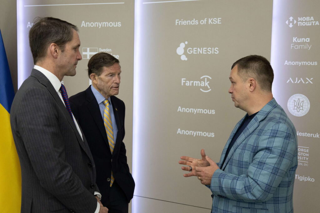 KSE hosted a briefing for members of the U.S. Congress on strengthening sanctions against Russia